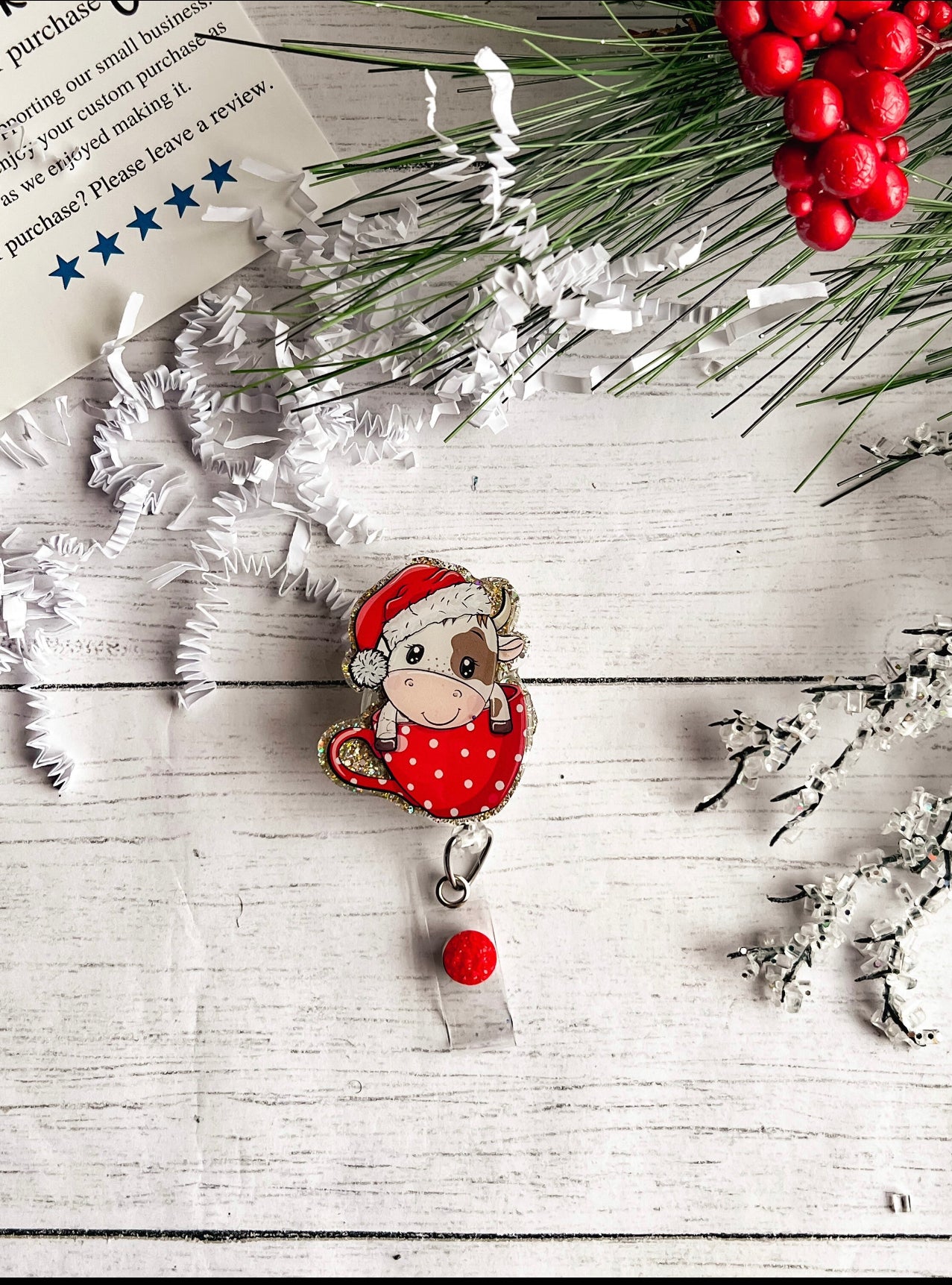 Christmas Cow