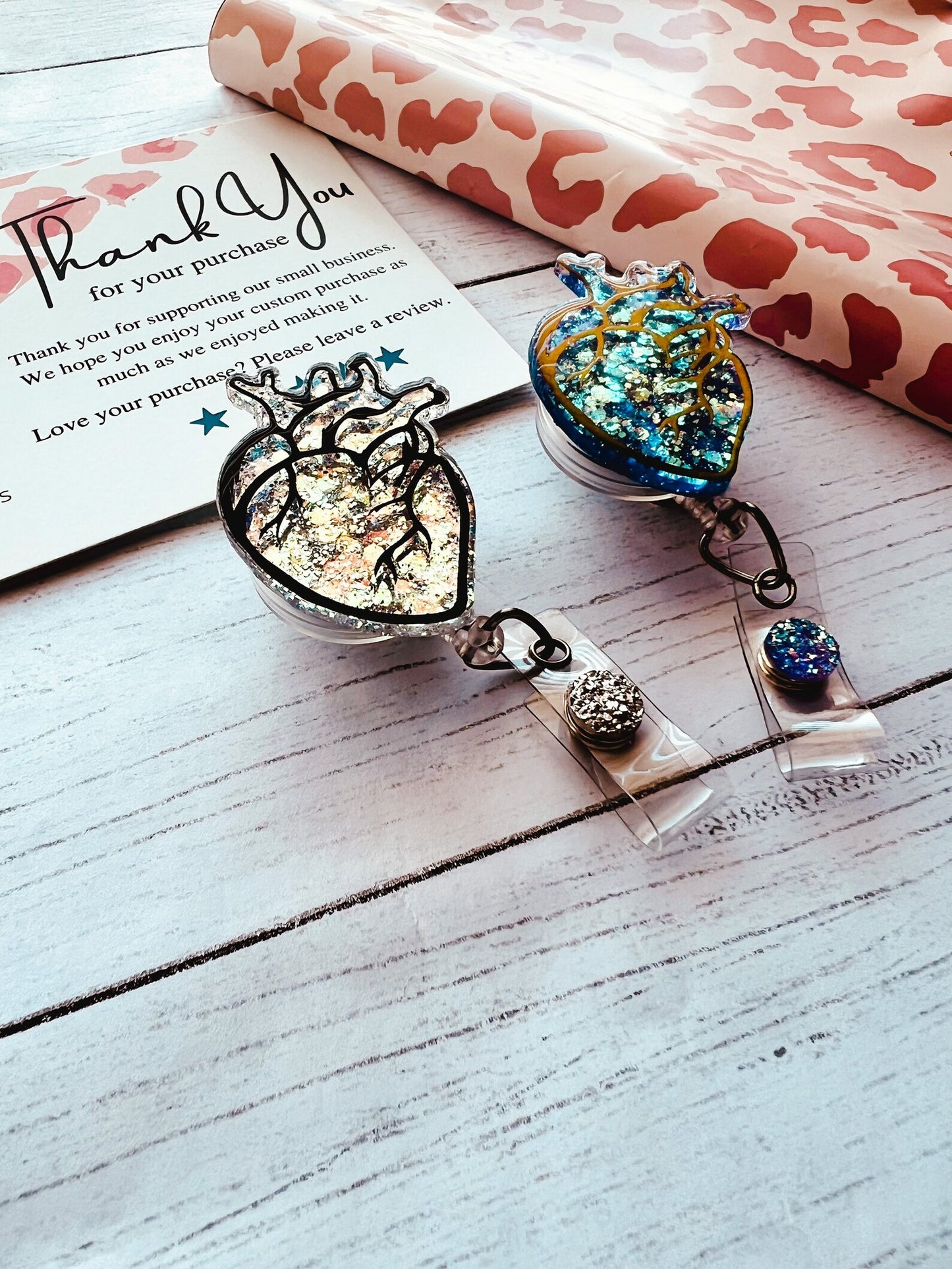 Anatomical Heart Badge Reel