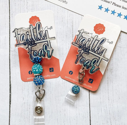 Faith Over Fear Badge Reel